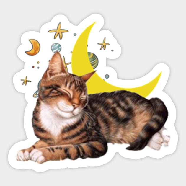 most likely to take a nap Sticker Sticker by MoGaballah